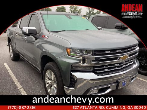 Used 2021 Chevrolet Silverado 1500 LTZ w/ LTZ Premium Package AWD/4WD image 1