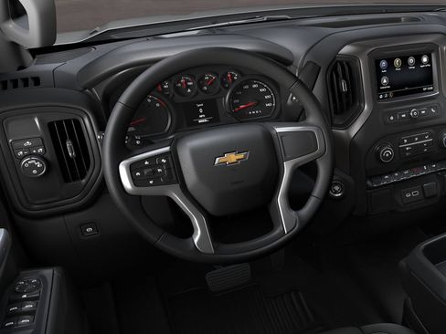 New 2026 Chevrolet Silverado 1500 Custom w/ Turbomax Blackout Package RWD image 5