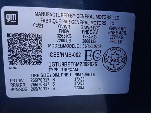 Used 2021 GMC Sierra 1500 SLE image 18