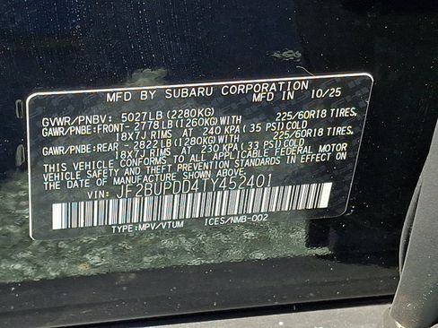 Certified 2026 Subaru Outback Limited AWD/4WD image 27