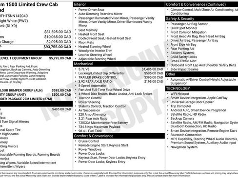 Used 2022 RAM 1500 Limited AWD/4WD image 49