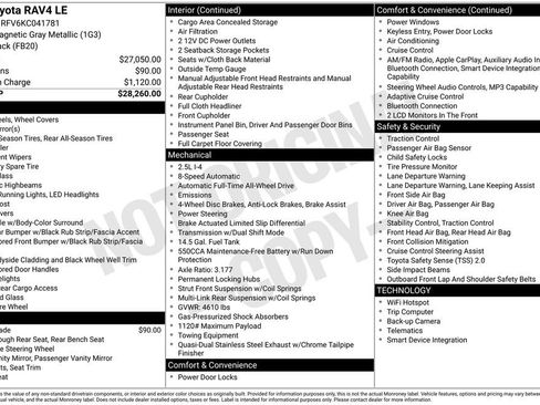 Used 2019 Toyota RAV4 LE AWD/4WD image 24