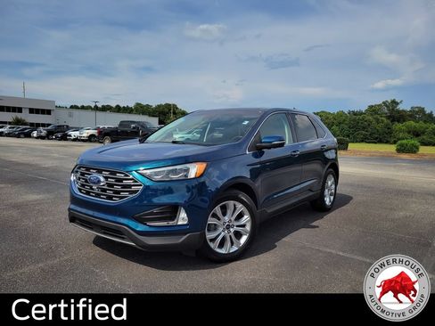 Certified 2020 Ford Edge Titanium w/ Equipment Group 301A FWD image 1