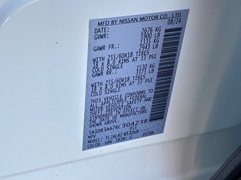 Certified 2024 Nissan Pathfinder S FWD image 36