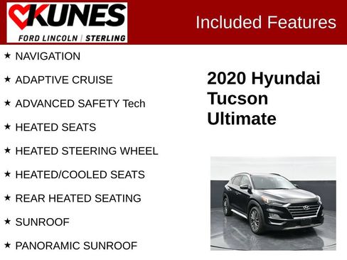 Used 2020 Hyundai Tucson Ultimate FWD image 2