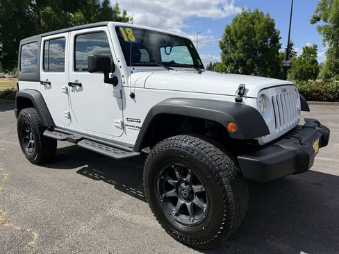 Used 2018 Jeep Wrangler Unlimited Sport S AWD/4WD image 1