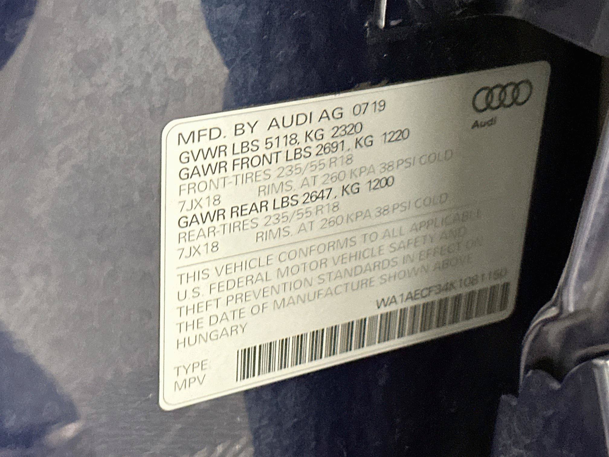 Used 2019 Audi Q3 2.0T Premium w/ Convenience Package AWD/4WD image 12