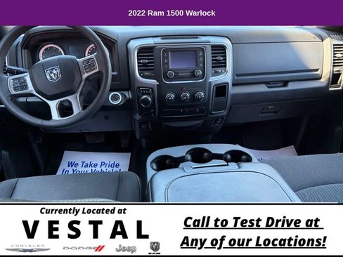 Used 2022 RAM 1500 Warlock w/ Warlock Decor Package AWD/4WD image 12