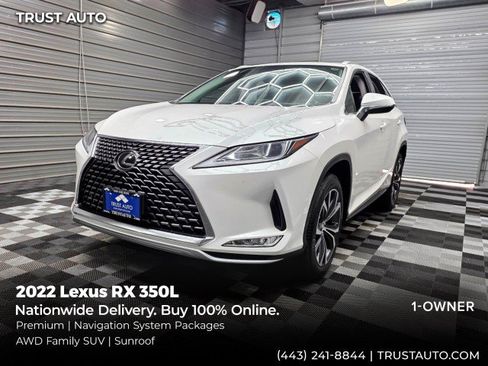 Used 2022 Lexus RX 350L Premium w/ Premium Package AWD/4WD image 1