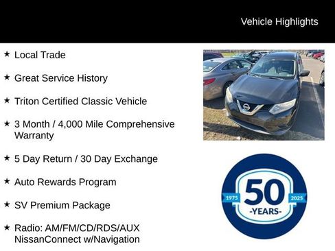 Used 2016 Nissan Rogue SV w/ SV Premium Package image 5