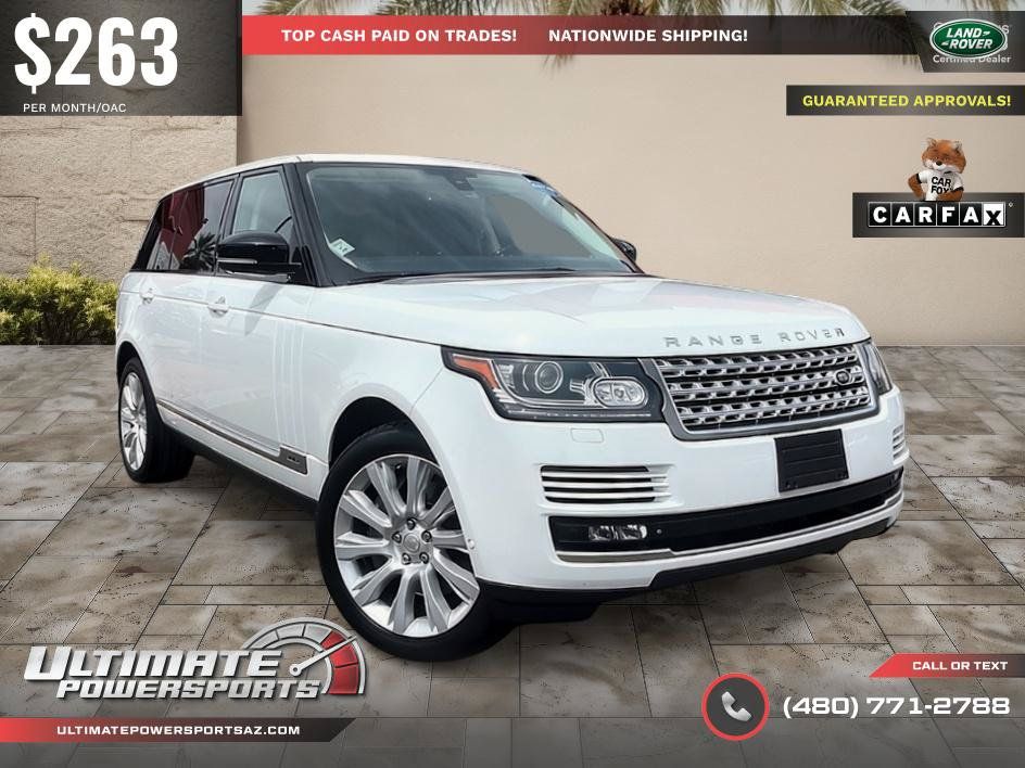 Used 2014 Land Rover Range Rover Long Wheelbase Supercharged AWD/4WD image 1