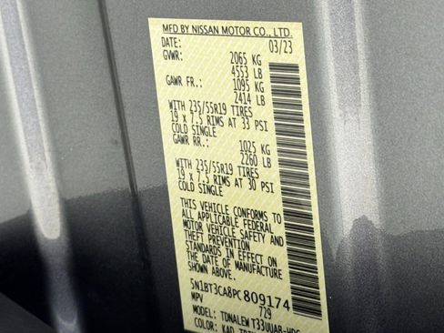 Used 2023 Nissan Rogue SL w/ SL Premium Package image 43