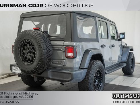 Used 2021 Jeep Wrangler Unlimited Sport AWD/4WD image 4