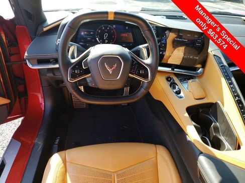 Used 2021 Chevrolet Corvette Stingray Preferred Cpe w/ Body-Color Dual Roof Package RWD image 14