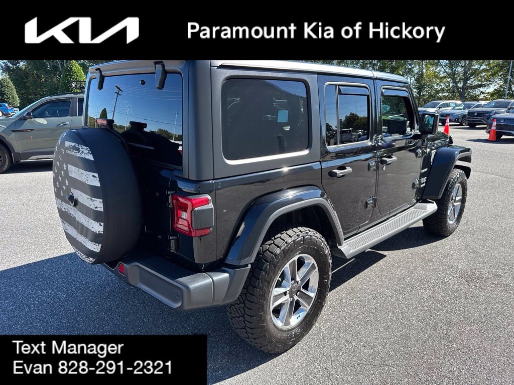 Used 2021 Jeep Wrangler Unlimited Sahara w/ Safety Group AWD/4WD image 7