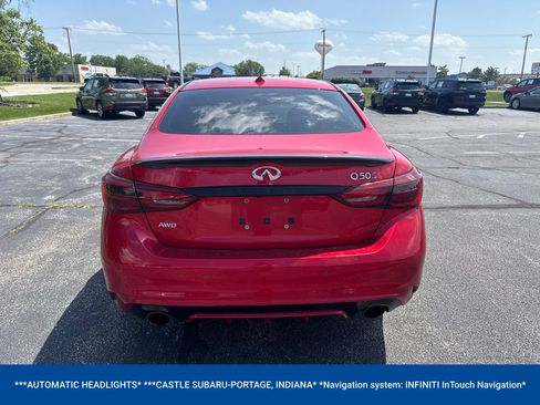 Used 2021 INFINITI Q50 Red Sport 400 w/ Proactive Package AWD/4WD image 11