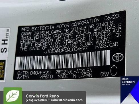 Used 2021 Toyota Corolla LE FWD image 36