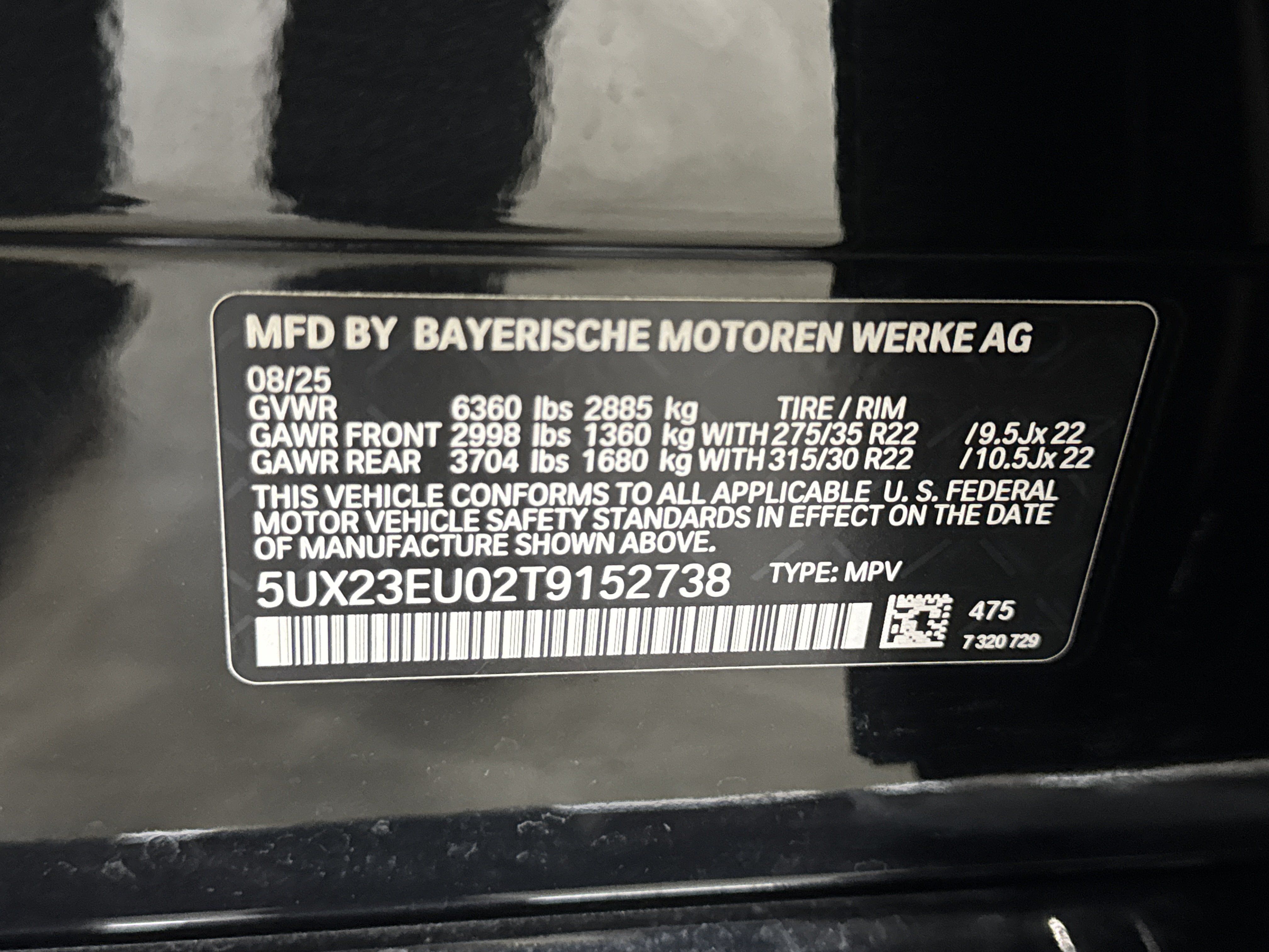 Certified 2026 BMW X5 xDrive40i w/ M Sport Package AWD/4WD image 38