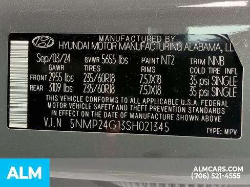 Used 2025 Hyundai Santa Fe SEL FWD image 28