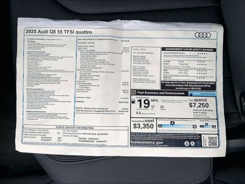 New 2025 Audi Q8 Premium Plus AWD/4WD image 13