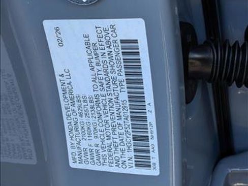 New 2026 Honda Accord Sport image 17