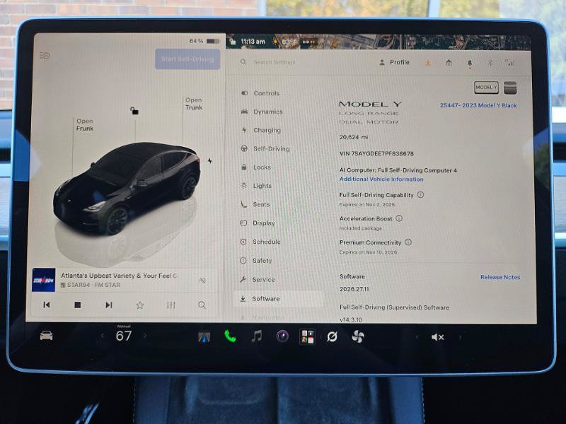 Used 2023 Tesla Model Y Long Range AWD/4WD image 2