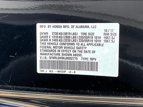Used 2018 Honda Odyssey Elite image 34