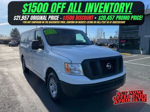 Used 2018 Nissan NV 1500 SV RWD image 1