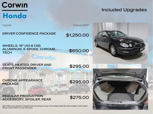 Used 2006 Buick LaCrosse CXL w/ Driver Confidence Package FWD image 4