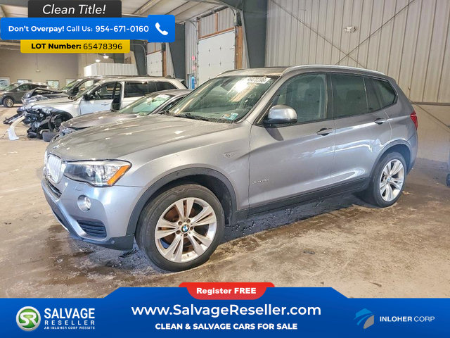 Used 2015 BMW X3 xDrive28i AWD/4WD image 1