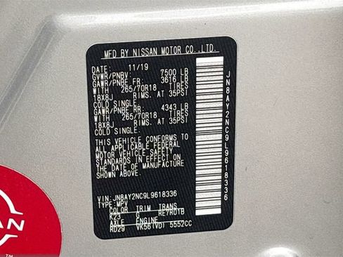 Used 2020 Nissan Armada SV w/ Driver Package image 33