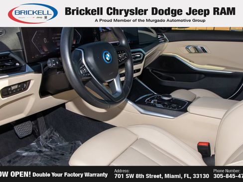 Used 2023 BMW 330e w/ Driving Assistance Package RWD image 16