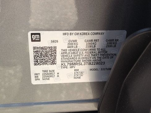 New 2026 Chevrolet TrailBlazer LT w/ LT Cold Weather Package AWD/4WD image 31