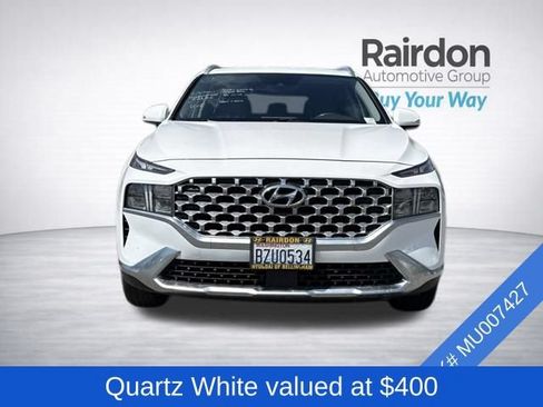 Used 2021 Hyundai Santa Fe Blue AWD/4WD image 2