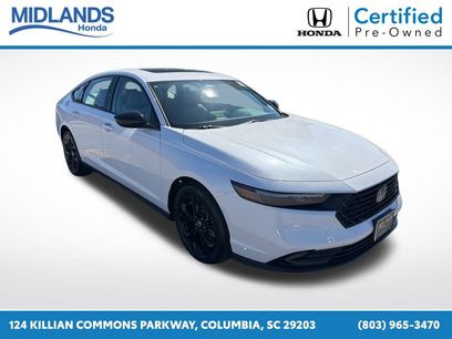 Certified 2025 Honda Accord SE