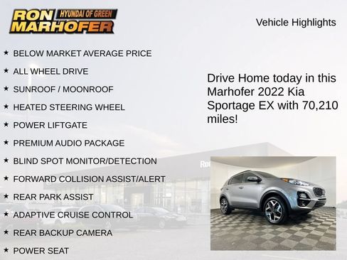 Used 2022 Kia Sportage EX w/ EX Technology Package AWD/4WD image 14