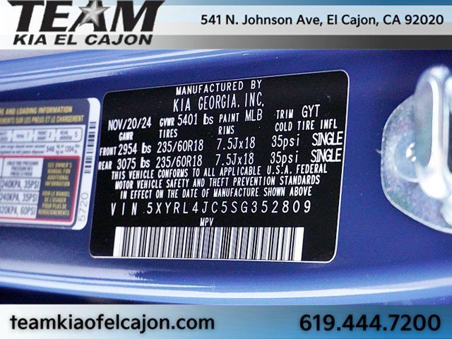 Certified 2025 Kia Sorento S FWD image 39