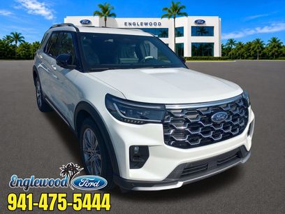 New 2026 Ford Explorer Platinum