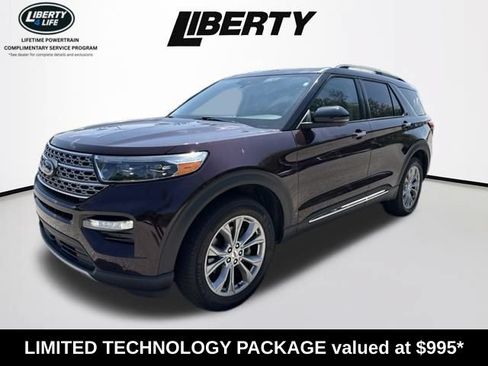 Used 2023 Ford Explorer Limited w/ Limited Technology Package AWD/4WD image 3