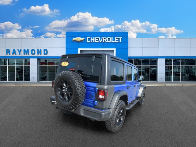 Used 2022 Jeep Wrangler Unlimited Sport AWD/4WD image 3