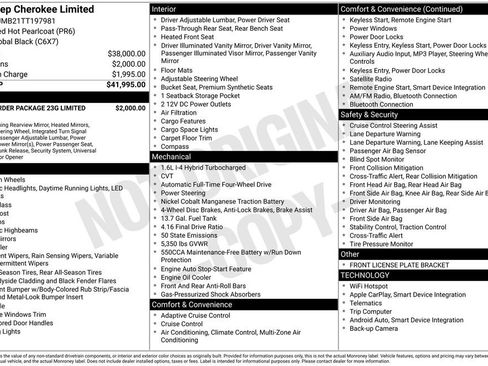 New 2026 Jeep Cherokee Limited image 21