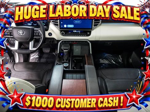 Used 2025 Toyota Sequoia Capstone AWD/4WD image 15