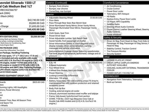 Used 2016 Chevrolet Silverado 1500 LT w/ True North Edition image 39