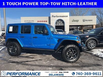 Used 2021 Jeep Wrangler Unlimited Rubicon 4xe w/ Steel Bumper Group