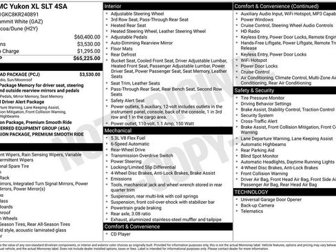 Used 2019 GMC Yukon XL SLT w/ Open Road Package RWD image 27