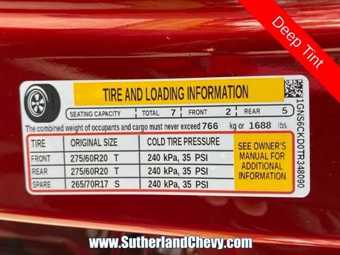 New 2026 Chevrolet Suburban LT w/ Comfort Package AWD/4WD image 56
