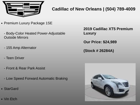Used 2019 Cadillac XT5 Premium Luxury FWD image 7