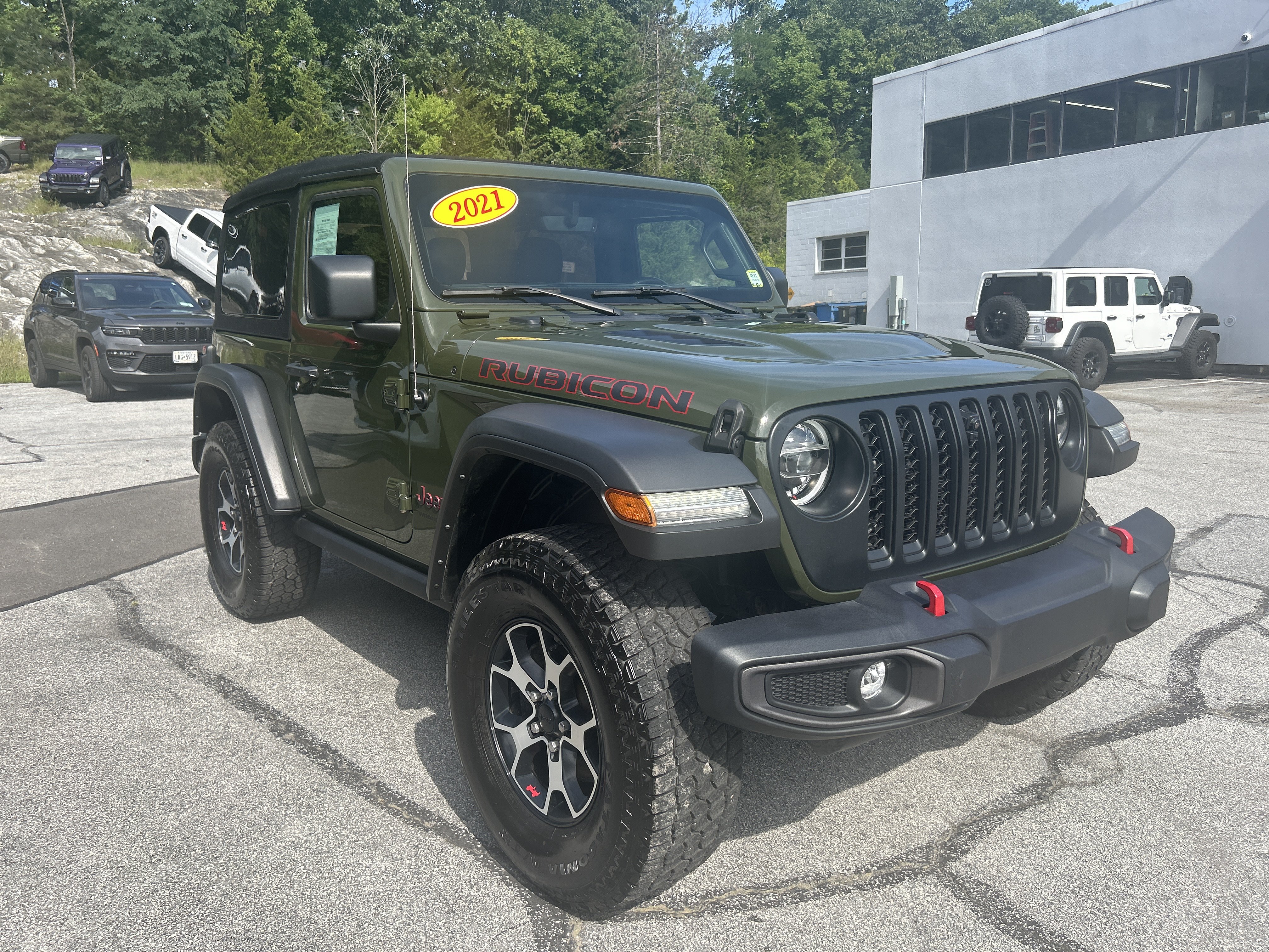 Certified 2021 Jeep Wrangler Rubicon AWD/4WD image 4