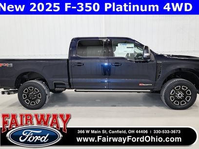 New 2025 Ford F350 Platinum w/ FX4 Off-Road Package