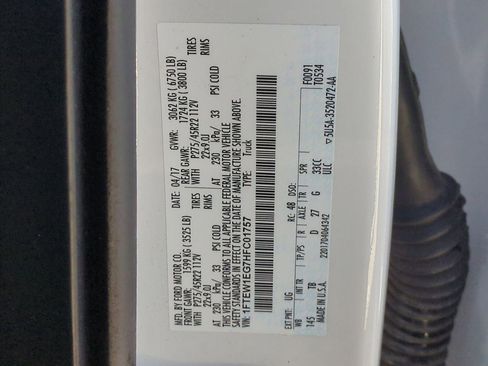 Used 2017 Ford F150 Limited w/ Trailer Tow Package image 40